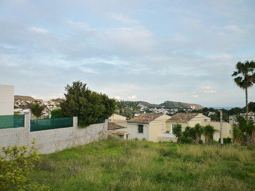 Baugrundstück mit Meerblick in Pozoblanco Moraira