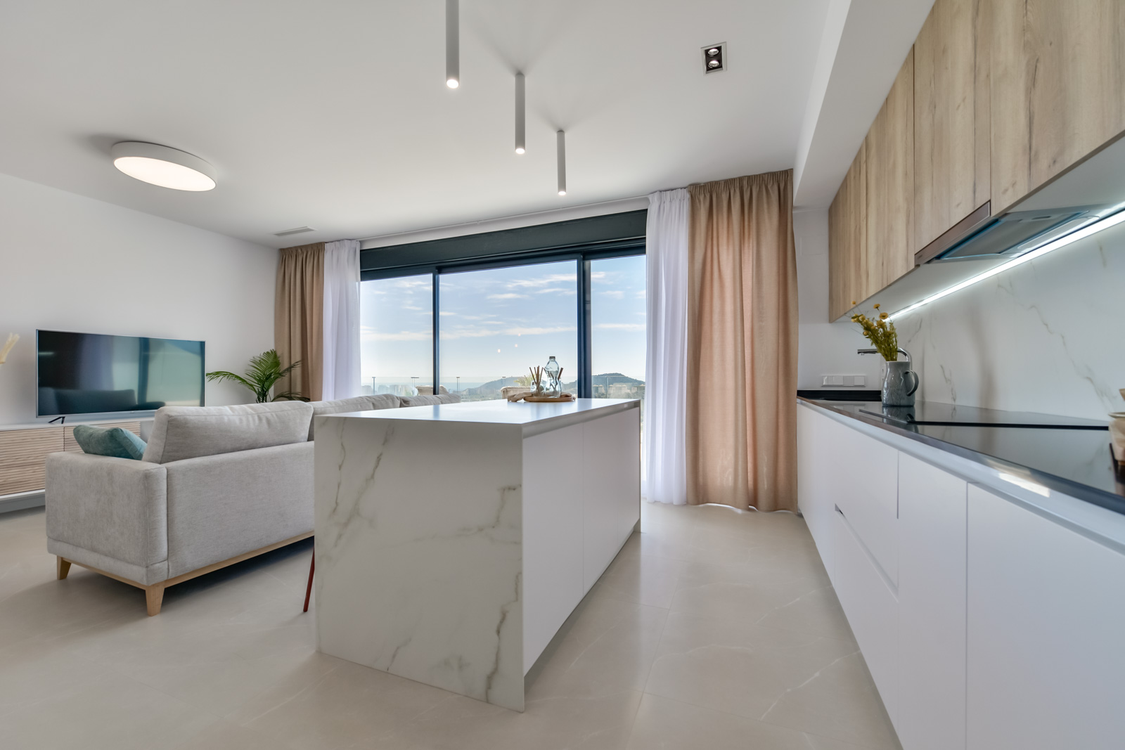 New build duplex apartment for sale in Terra MarinaFinestrat, Costa Blanca