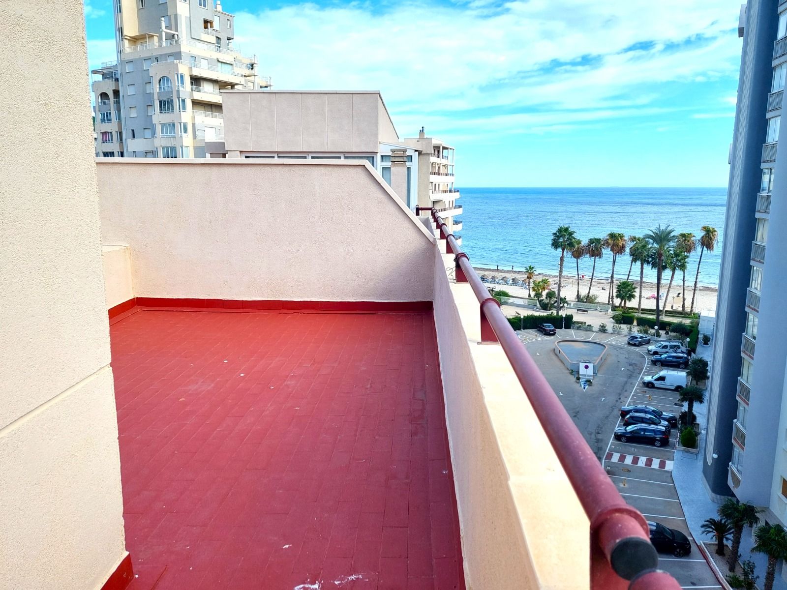 Beachfront duplex penthouse for sale in Calpe