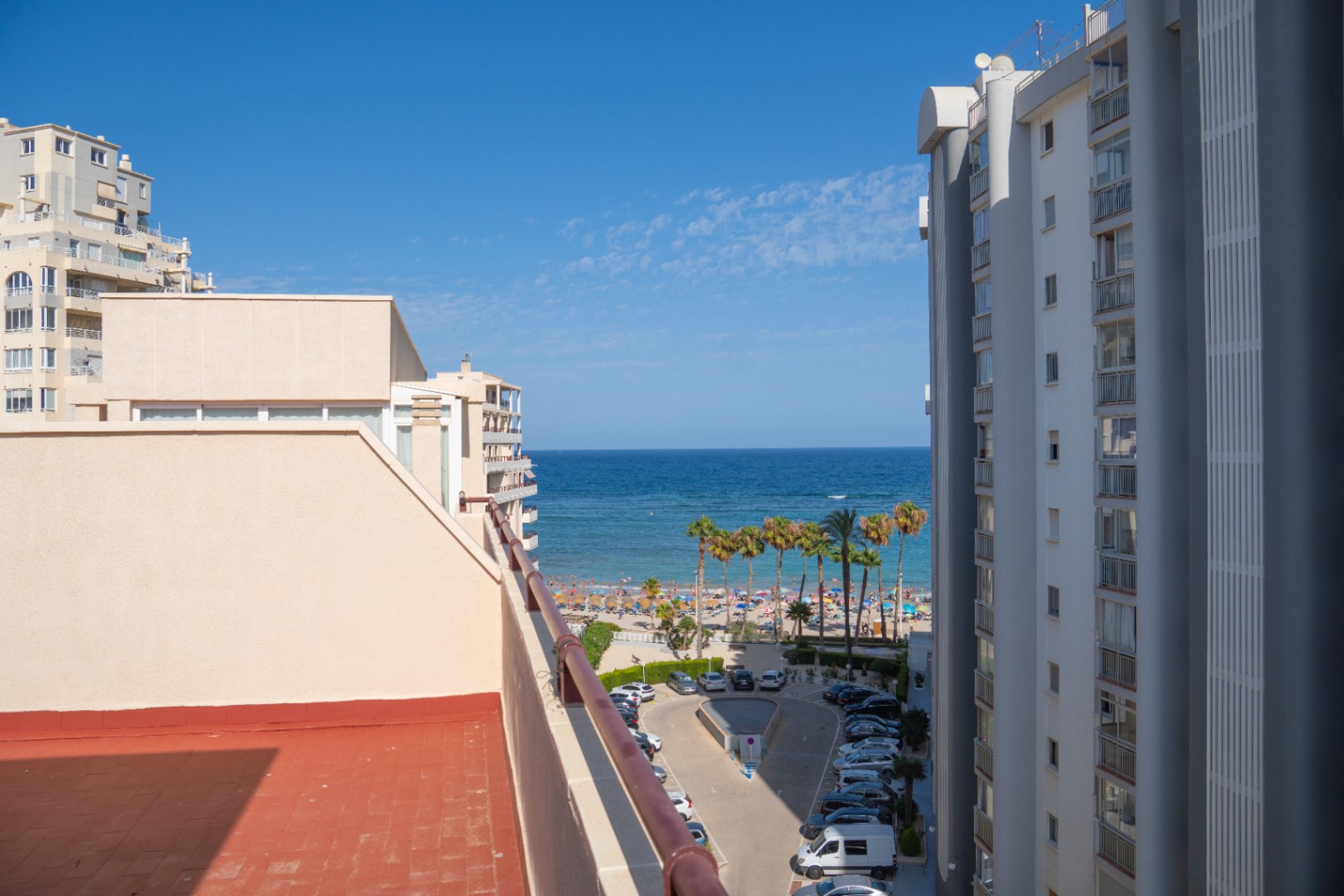 Beachfront duplex penthouse for sale in Calpe
