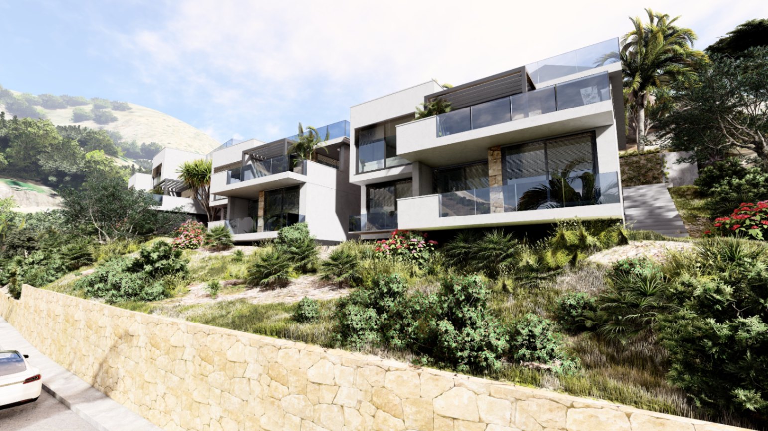 New build modern villa for sale in Altea Hills, Costa Blanca