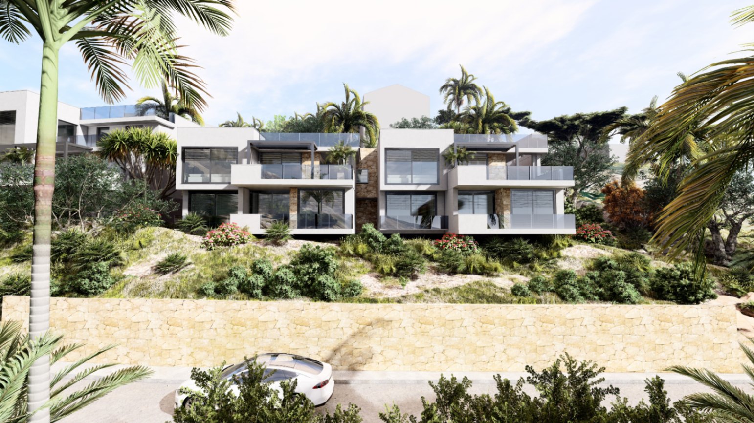 New build modern villa for sale in Altea Hills, Costa Blanca