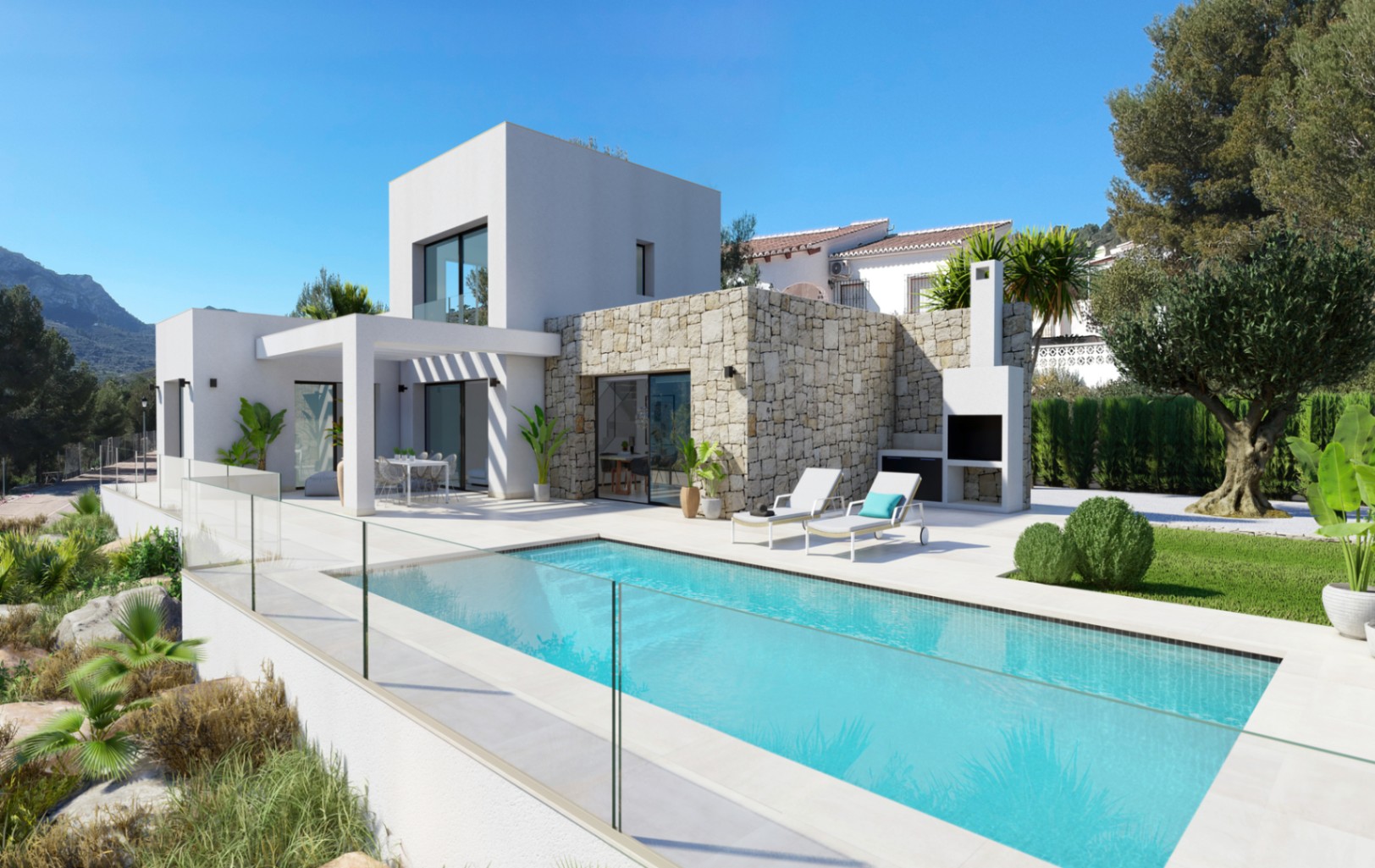 New build villa project for sale in Pedreguer, Costa Blanca