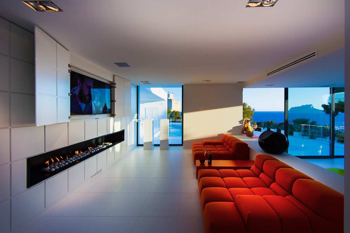 Villa de luxe moderne à vendre à El Portet de Moraira avec vue sur la mer