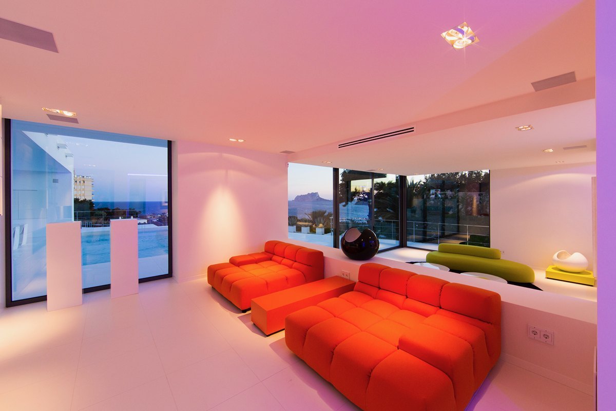 Modern villa with sea views for sale in Portet Moraira, Costa Blanca