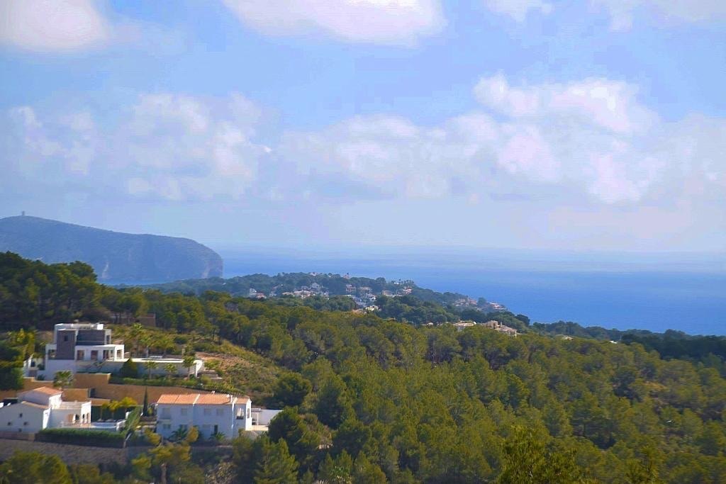 Bouwgrond met uitzicht op zee in Raco de Galeno Benissa