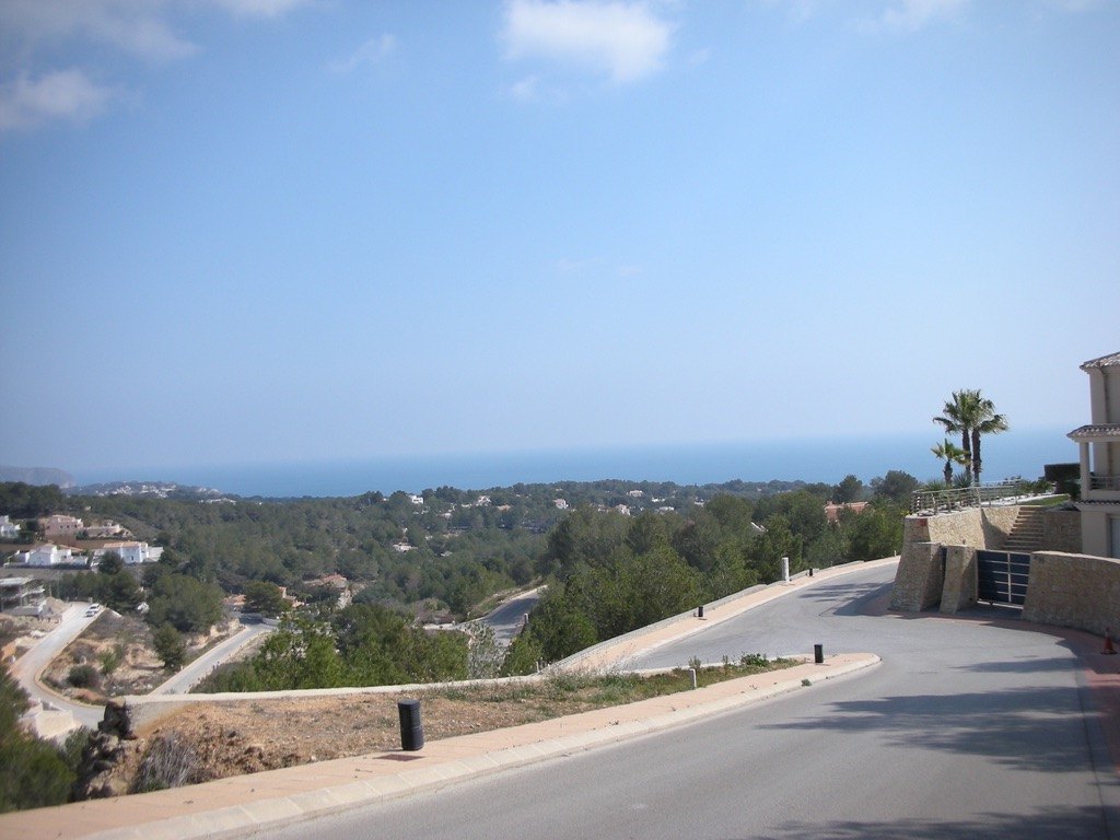 Plot with sea views for sale in Benissa, Costa Blanca