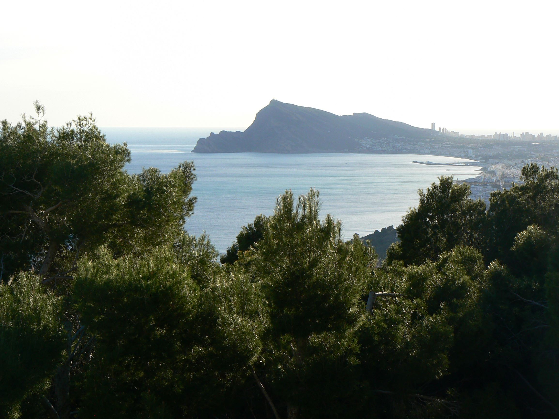 Bouwgrond met uitzicht op zee in Altea Hills