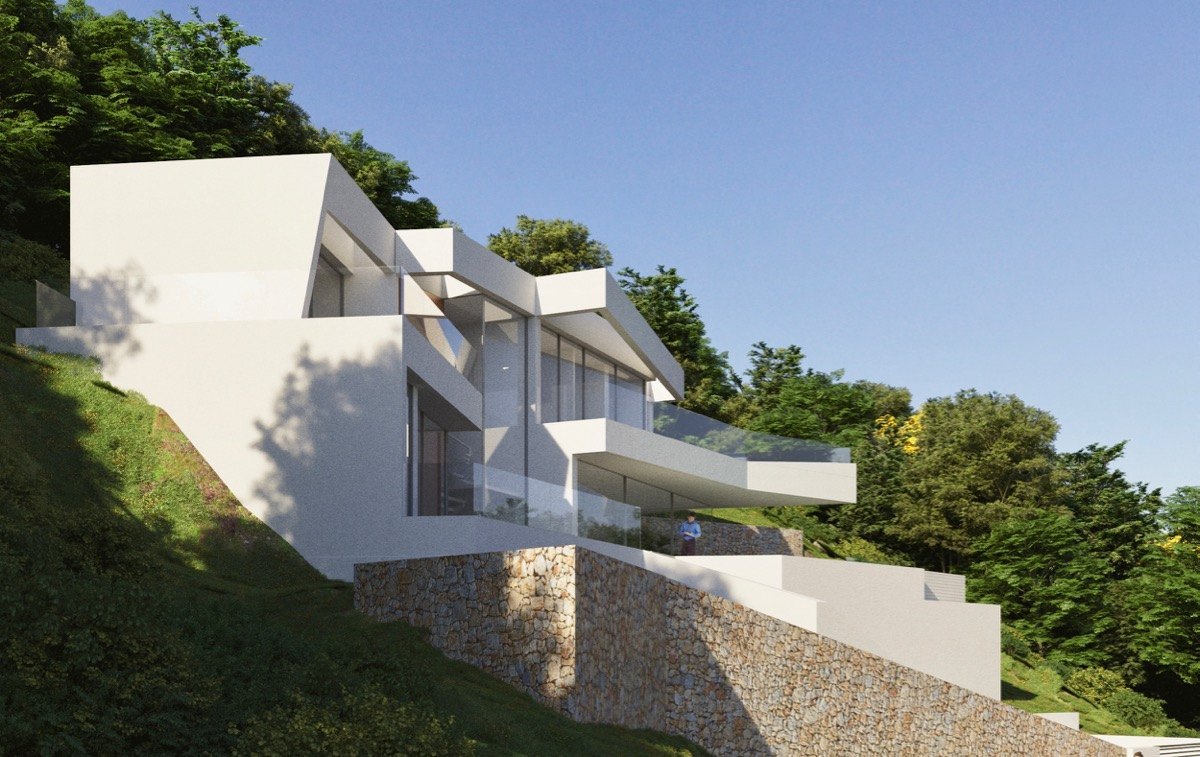 Modern new build villa for sale in Altea, Costa Blanca