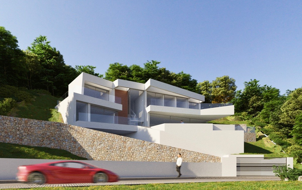 Modern nieuwbouw villaproject te koop in Altea Hills