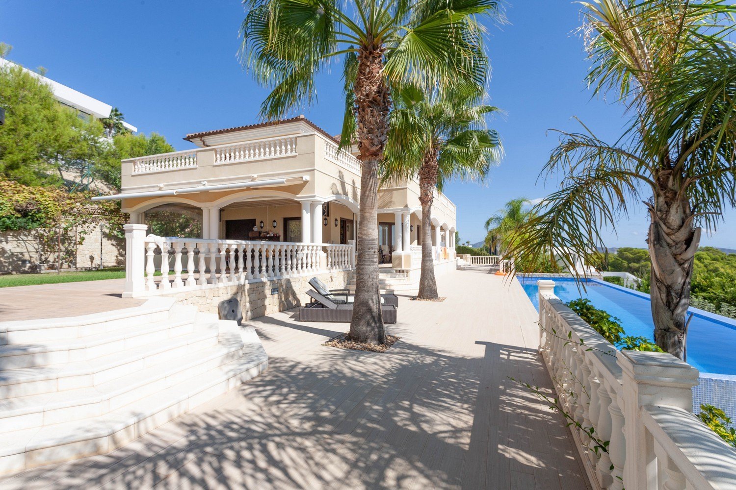 Moderne nieuwbouw villa te koop in Raco de Galeno Benissa met uitzicht op zee