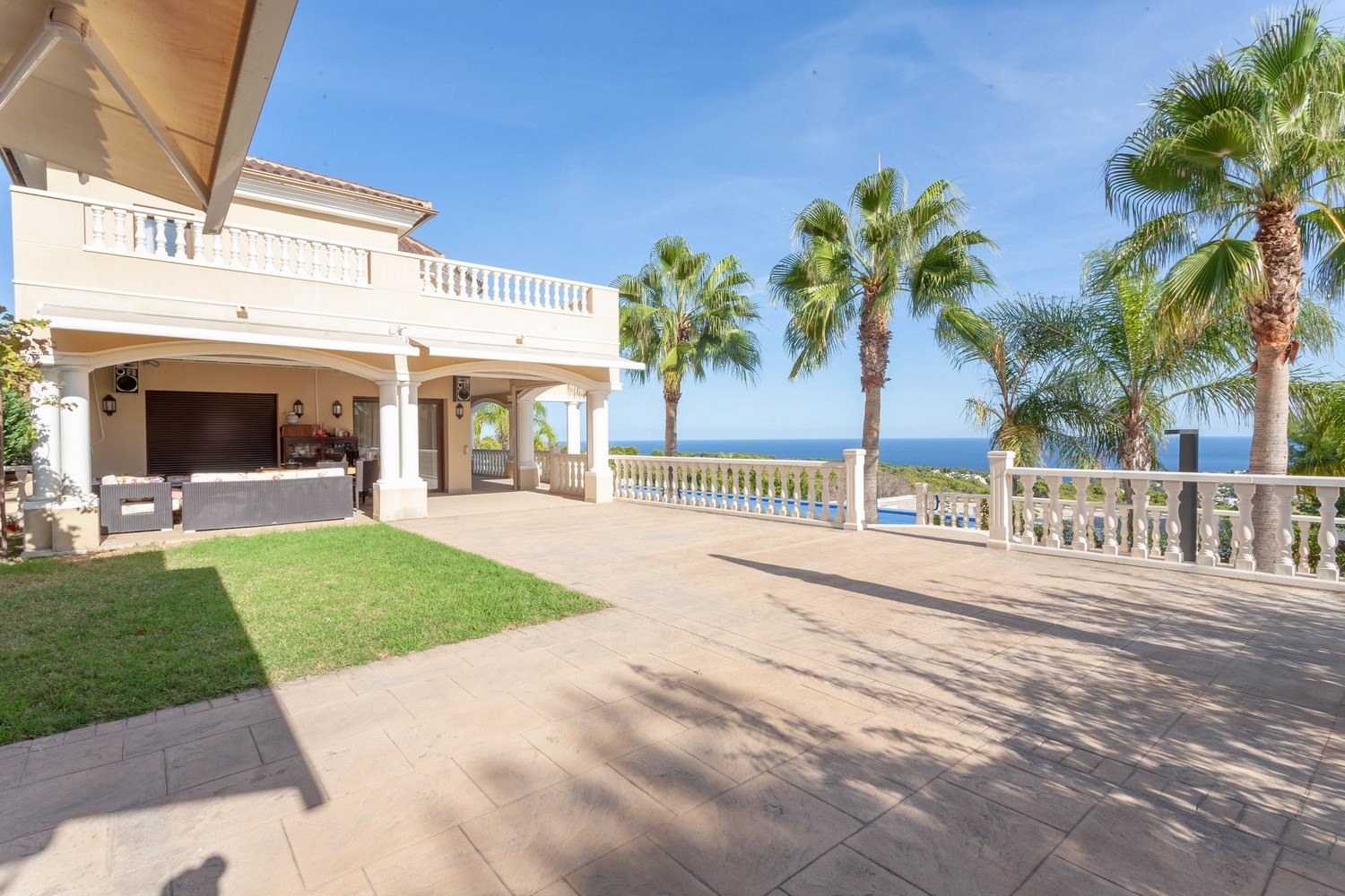 Villa moderne de nouvelle construction à vendre à Raco de Galeno Benissa avec vue sur la mer