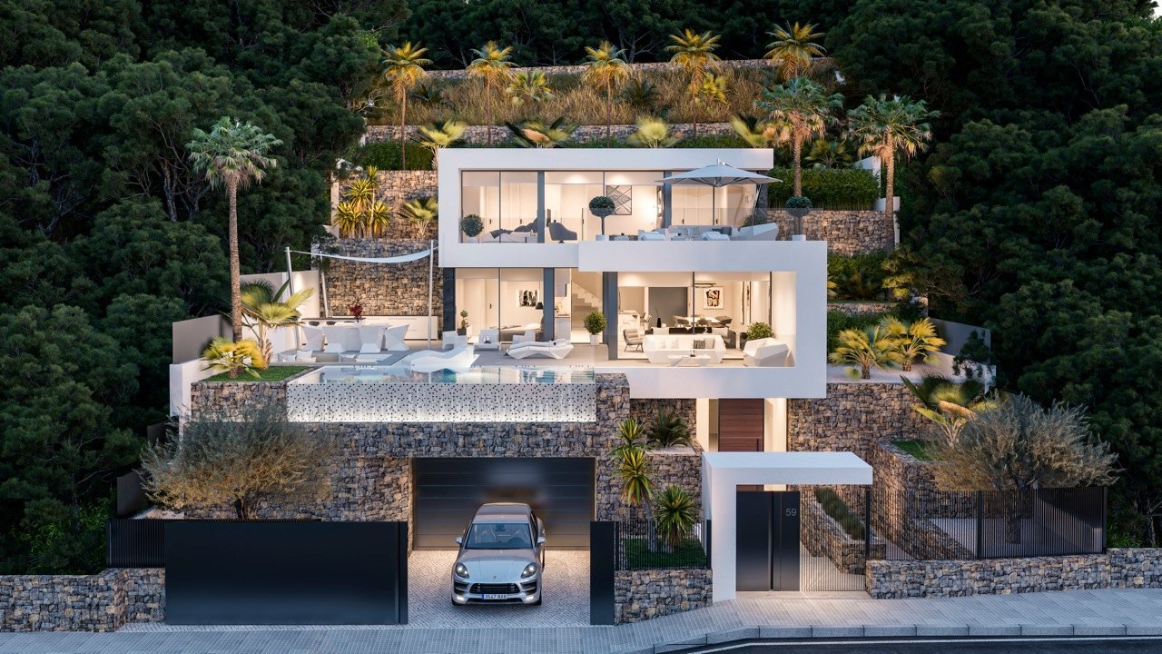 Villa moderne neuve à vendre à Calpe, Costa Blanca