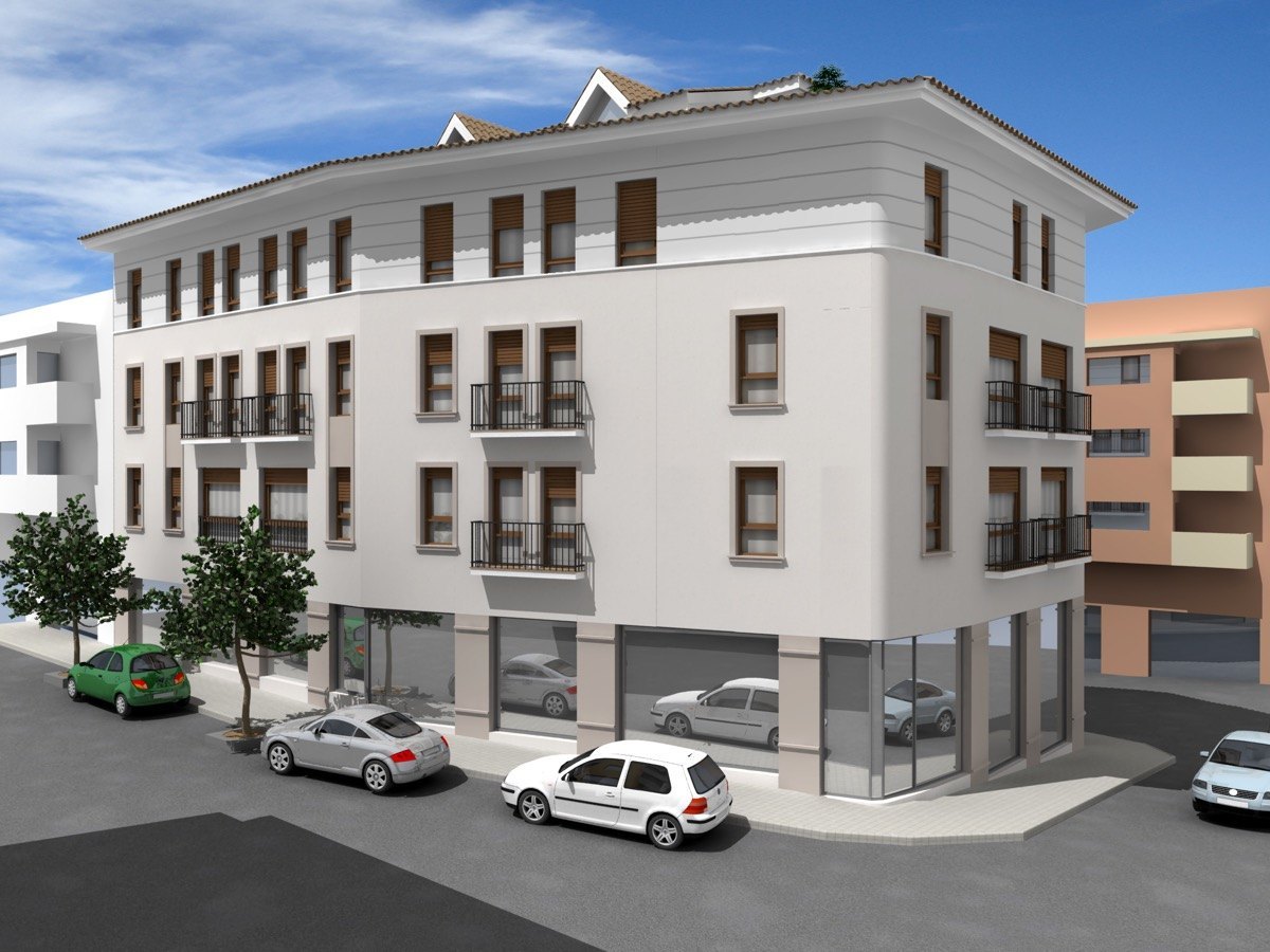 Nieuwbouw appartement te koop in het centrum van Moraira, Costa Blanca