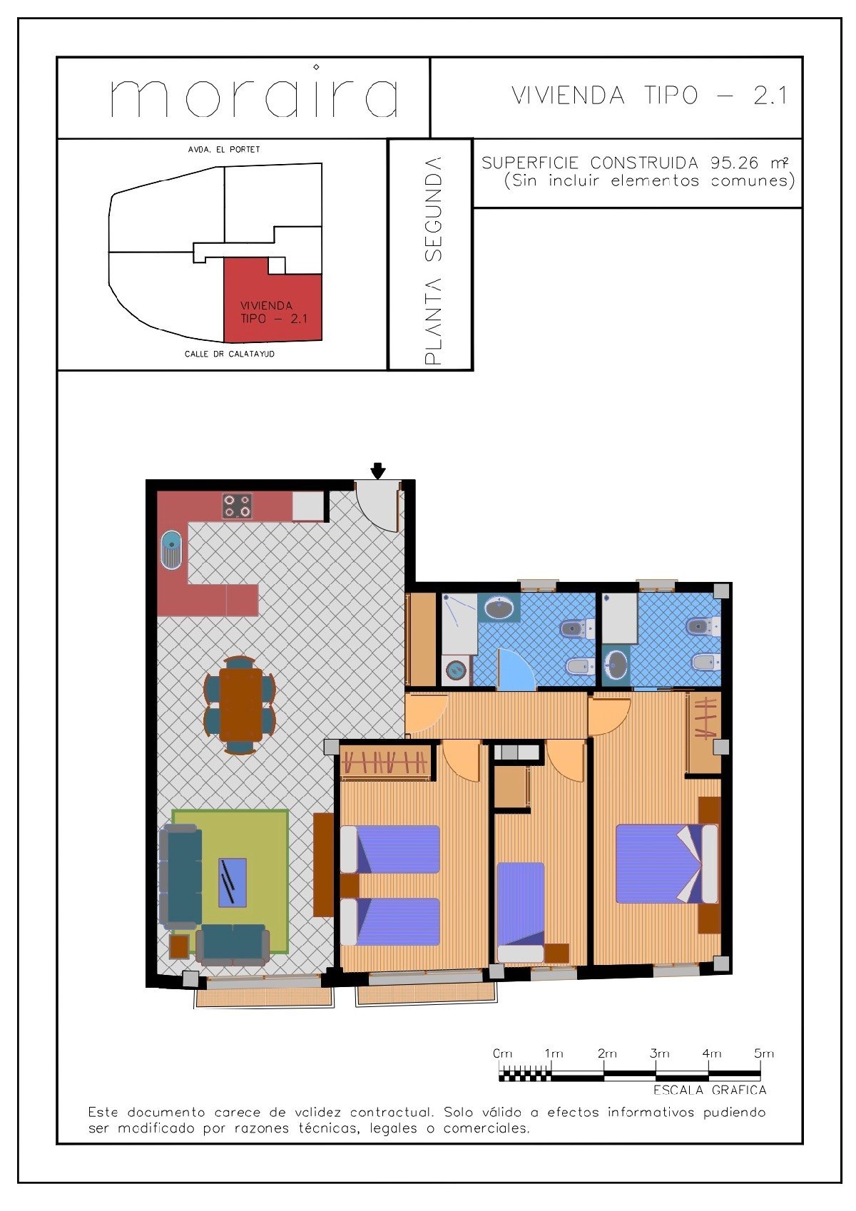 New build apartment for sale in the centre of Moraira, Costa Blanca