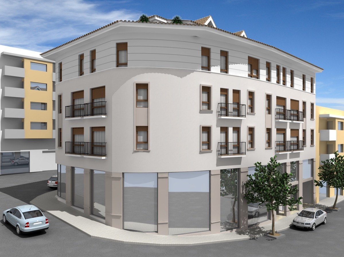 Neubau Duplex-Penthouse zum Verkauf im Zentrum von Moraira, Costa Blanca