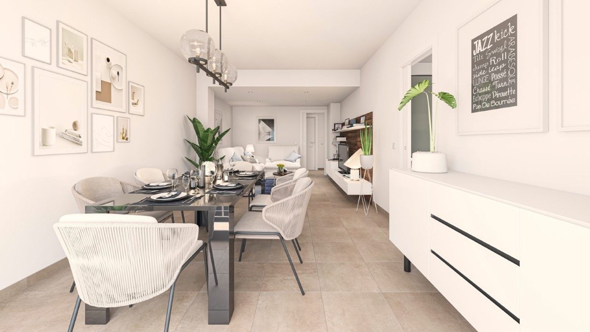 New build duplex penthouse for sale in the centre of Moraira, Costa Blanca