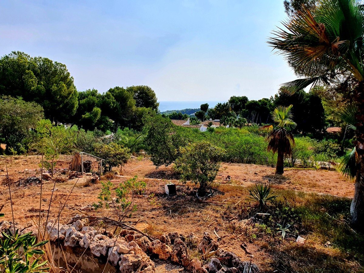 Building plot with project and building license in Moravit Moraira
