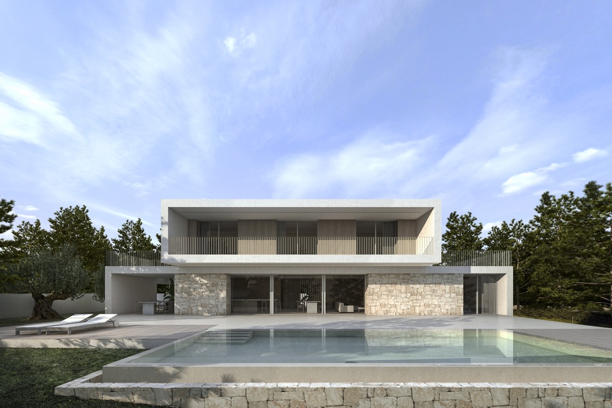 New build villa for sale in Costeres Calpe, Costa Blanca