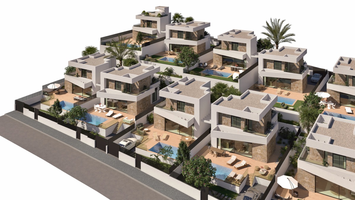 Nieuwbouw villa te koop in Balcón de Finestrat, Costa Blanca