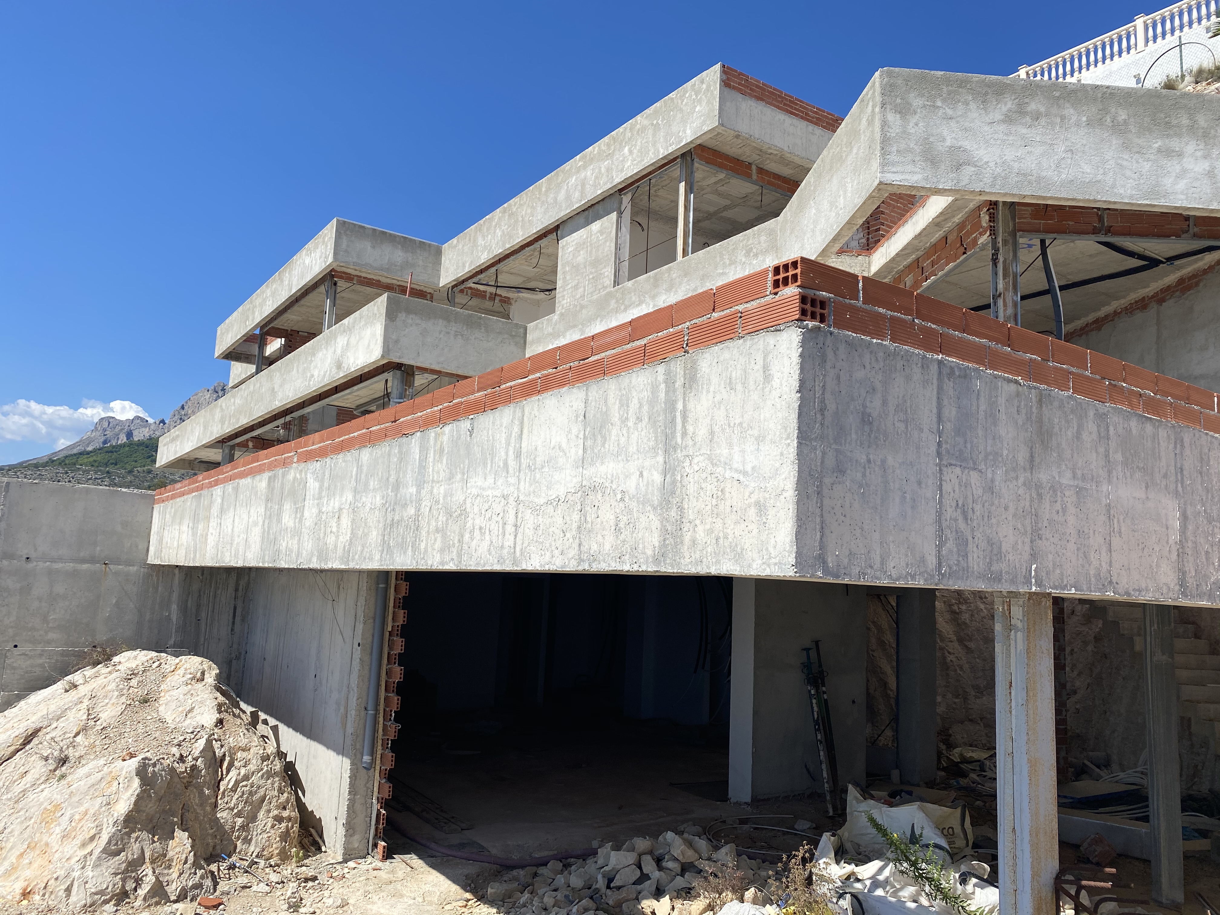 Villa moderna de obra nueva en venta en en Altea Hills con vistas al mar