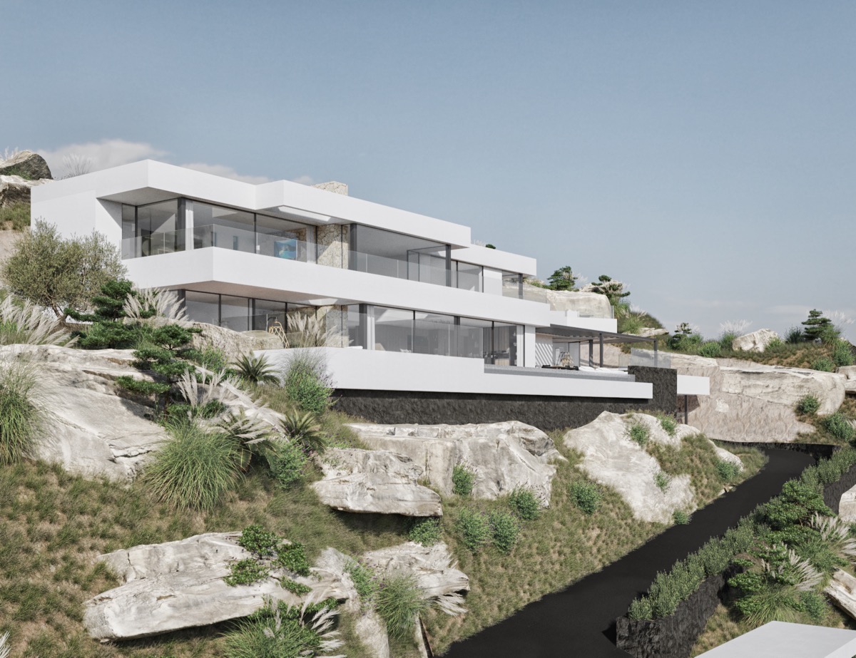Villa moderne de nouvelle construction à vendre à Altea Hills avec vue sur la mer