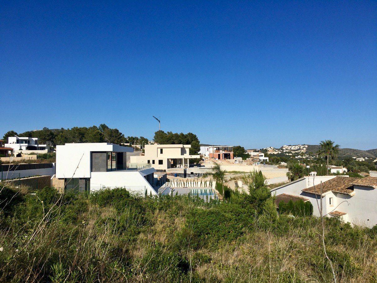 New build modern villa for sale in Moraira
