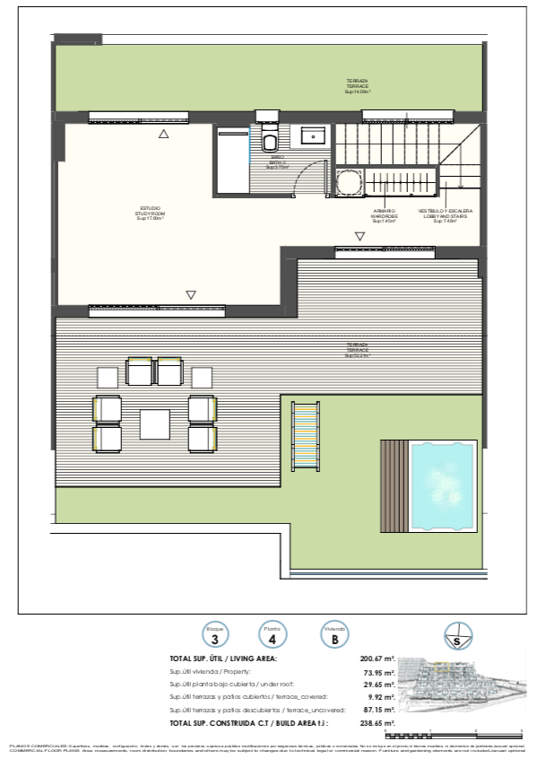 New build duplex penthouse for sale in Terra Marina Finestrat, Costa Blanca