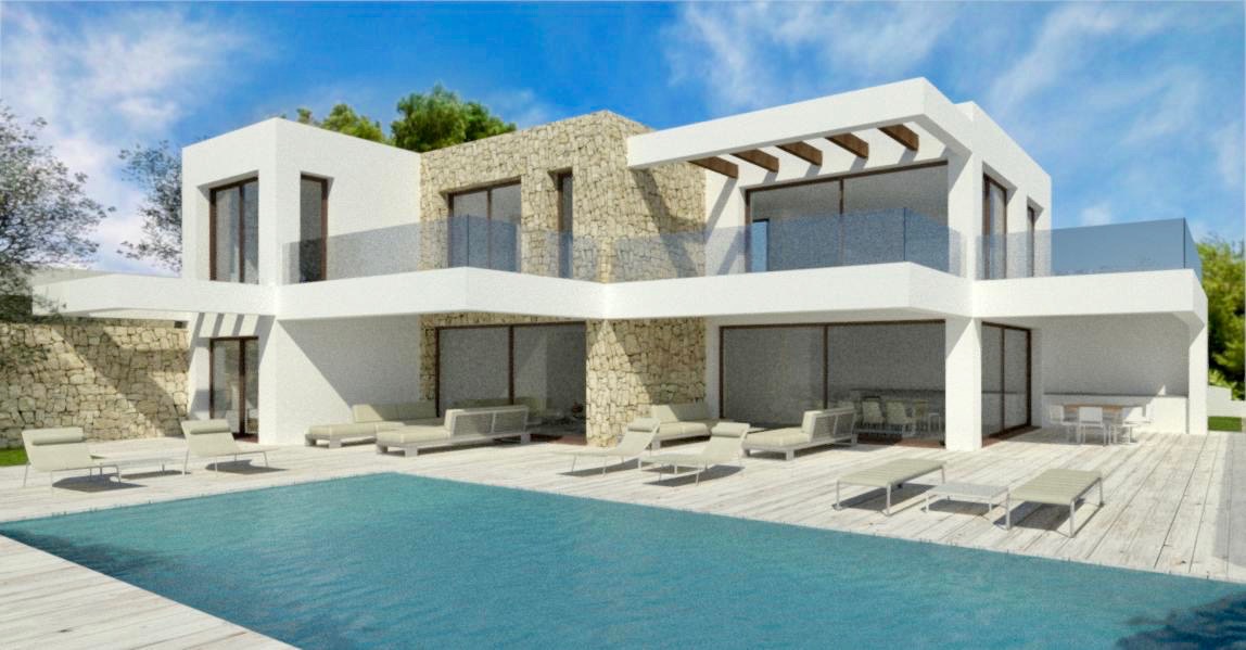 New build villa for sale in La Sabatera Moraira, Costa Blanca