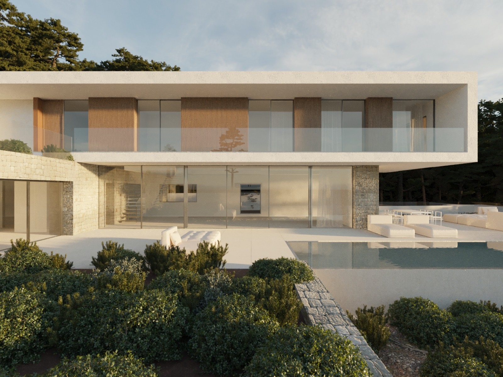 Moderne stijl villa met uitzicht op zee in La Sabatera Moraira