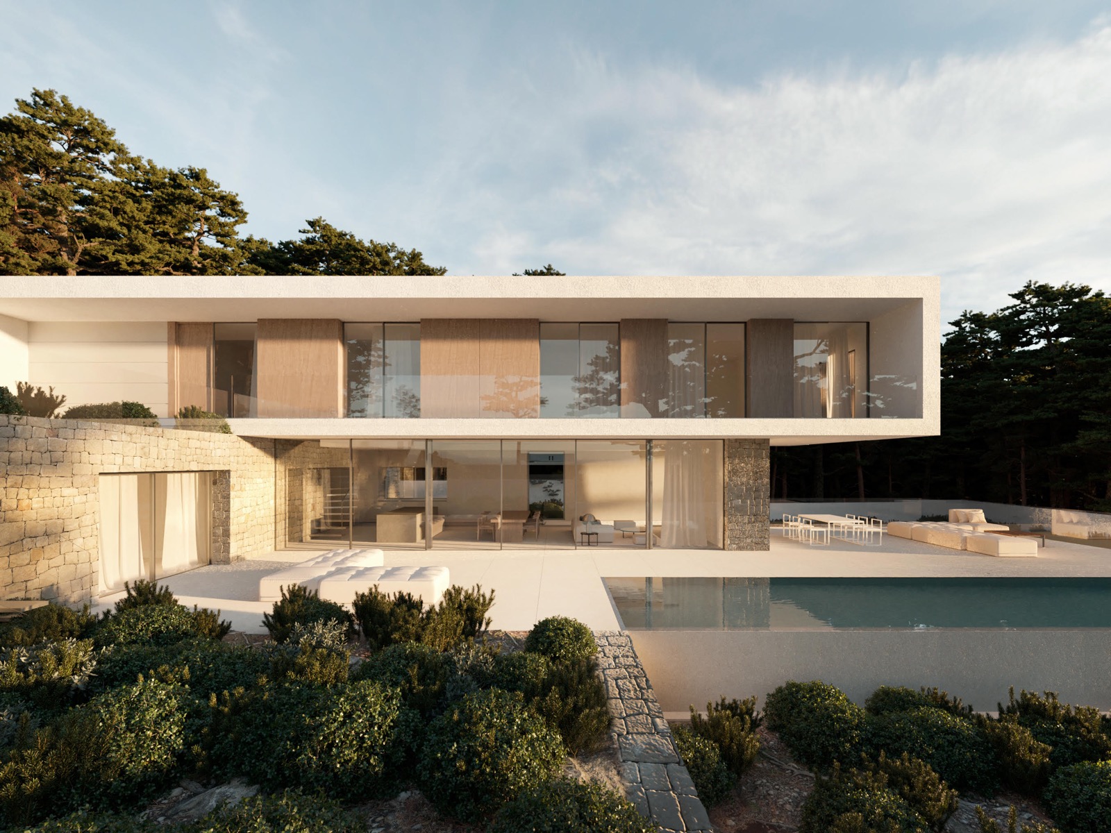 Moderne stijl villa met uitzicht op zee in La Sabatera Moraira