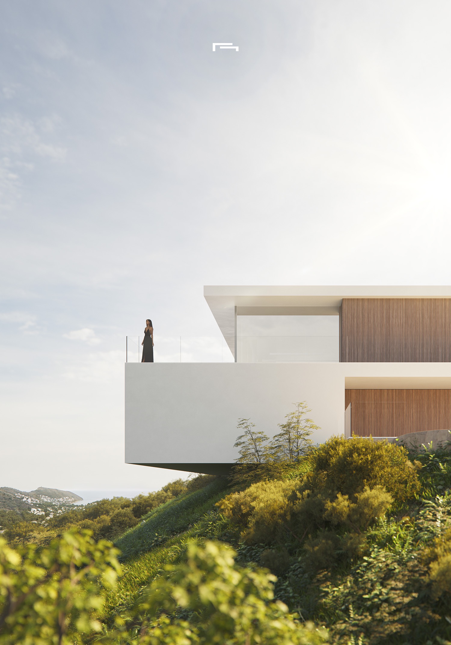Villa im modernen Stil mit Meerblick in El Portet Moraira