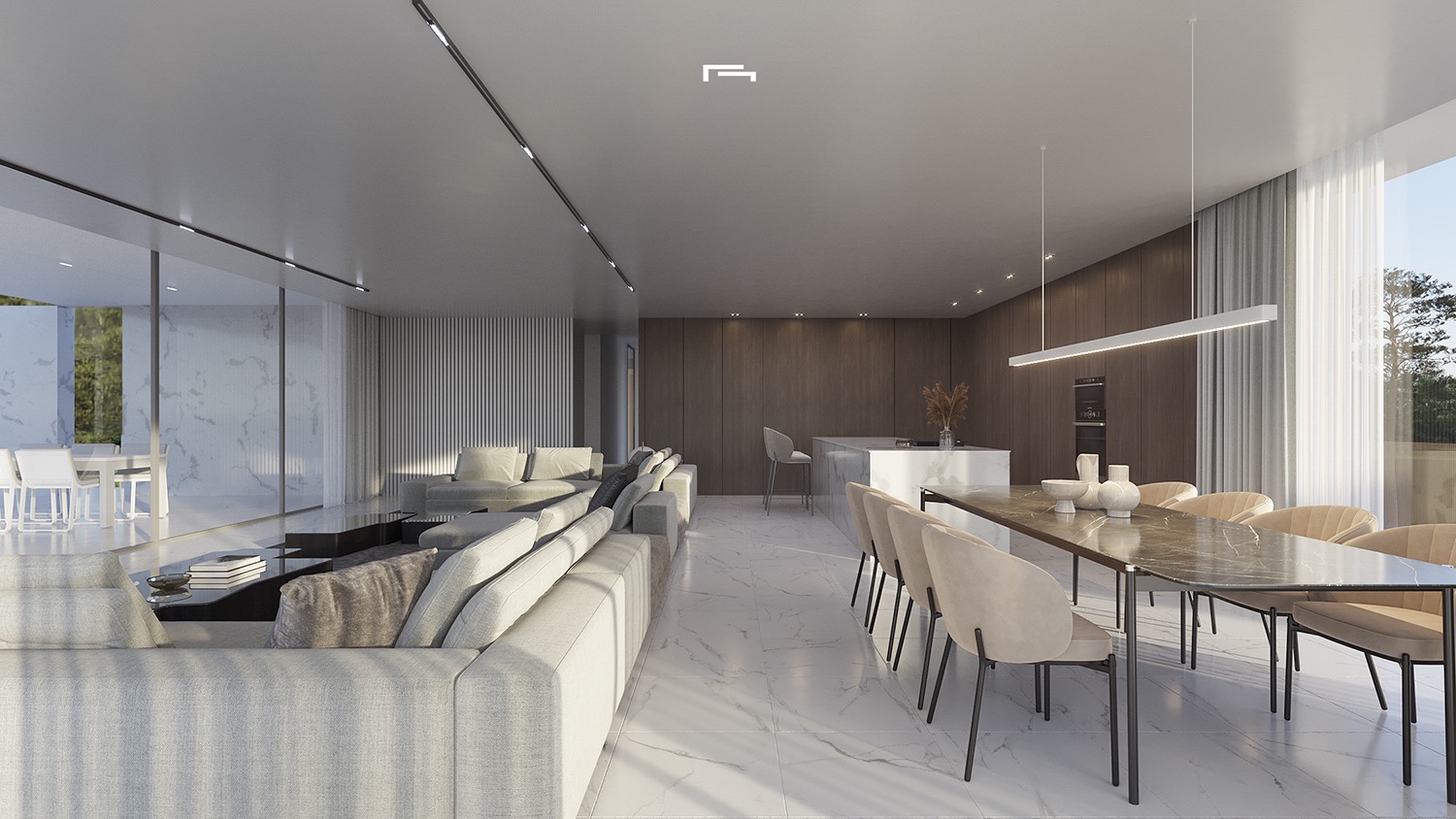 New build modern villa for sale in Moraira, Costa Blanca