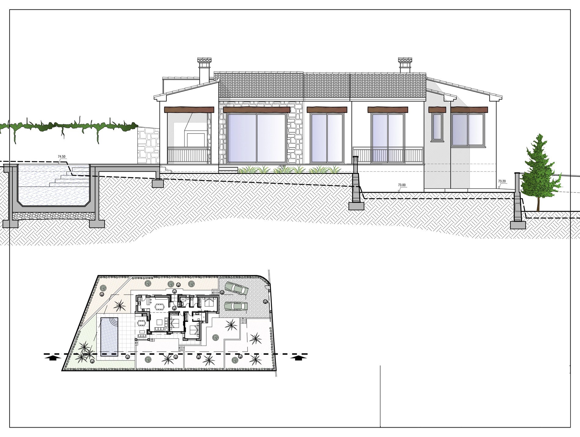 Modern new build villa for sale in Benissa, Costa Blanca