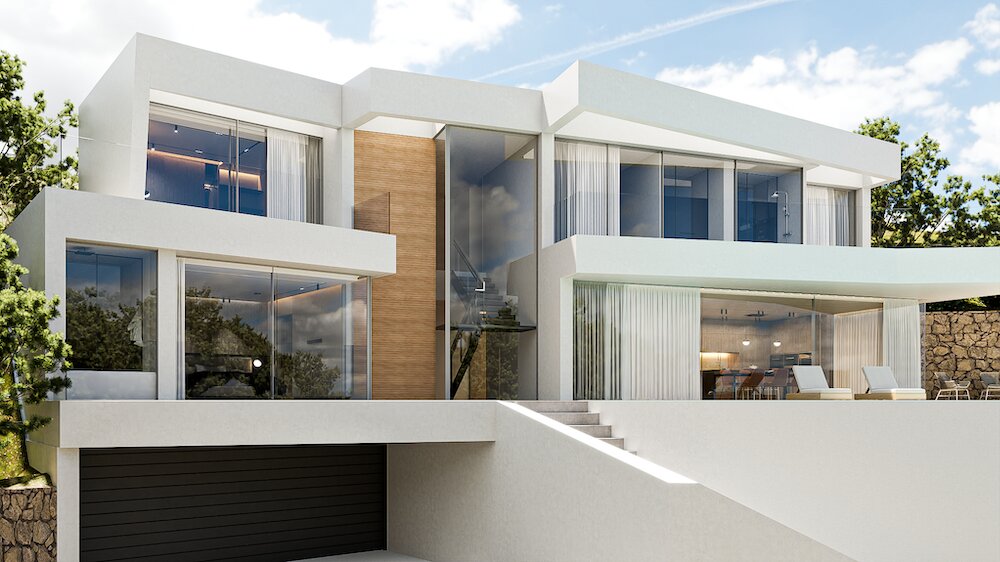 Moderne Neubauvilla zum Kauf in Altea, Costa Blanca