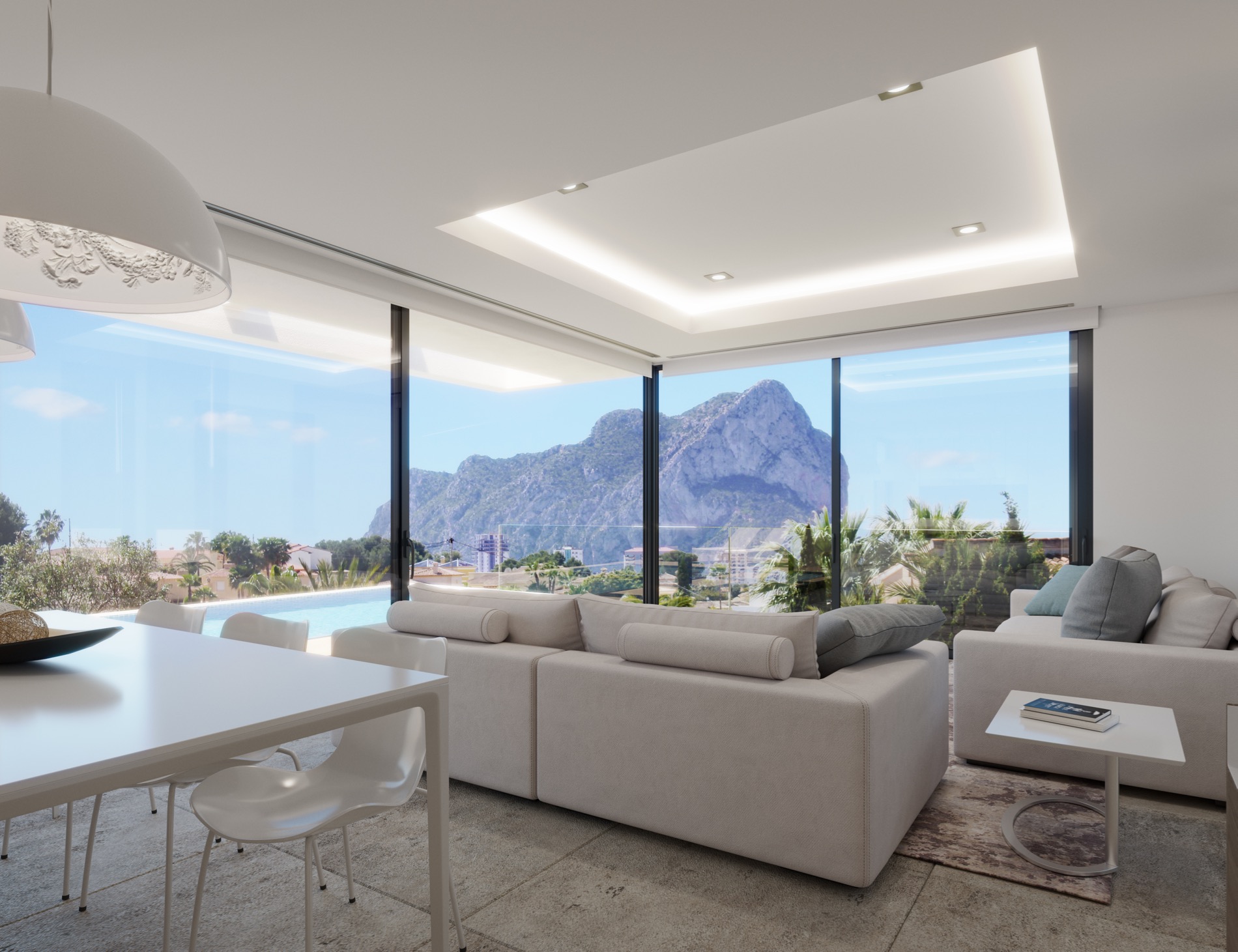 Moderne Villa mit Meerblick in Gran Sol Calpe