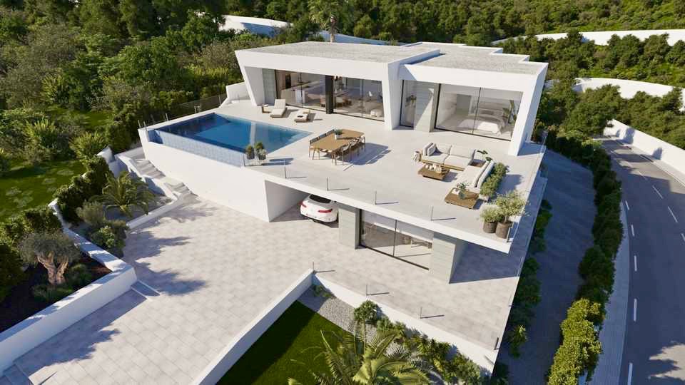 New build villa for sale in Cumbre del Sol Benitachell, Costa Blanca