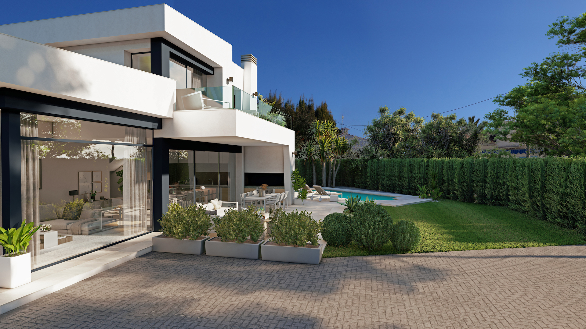 Nieuwbouw villa te koop in La Fustera Benissa, Costa Blanca