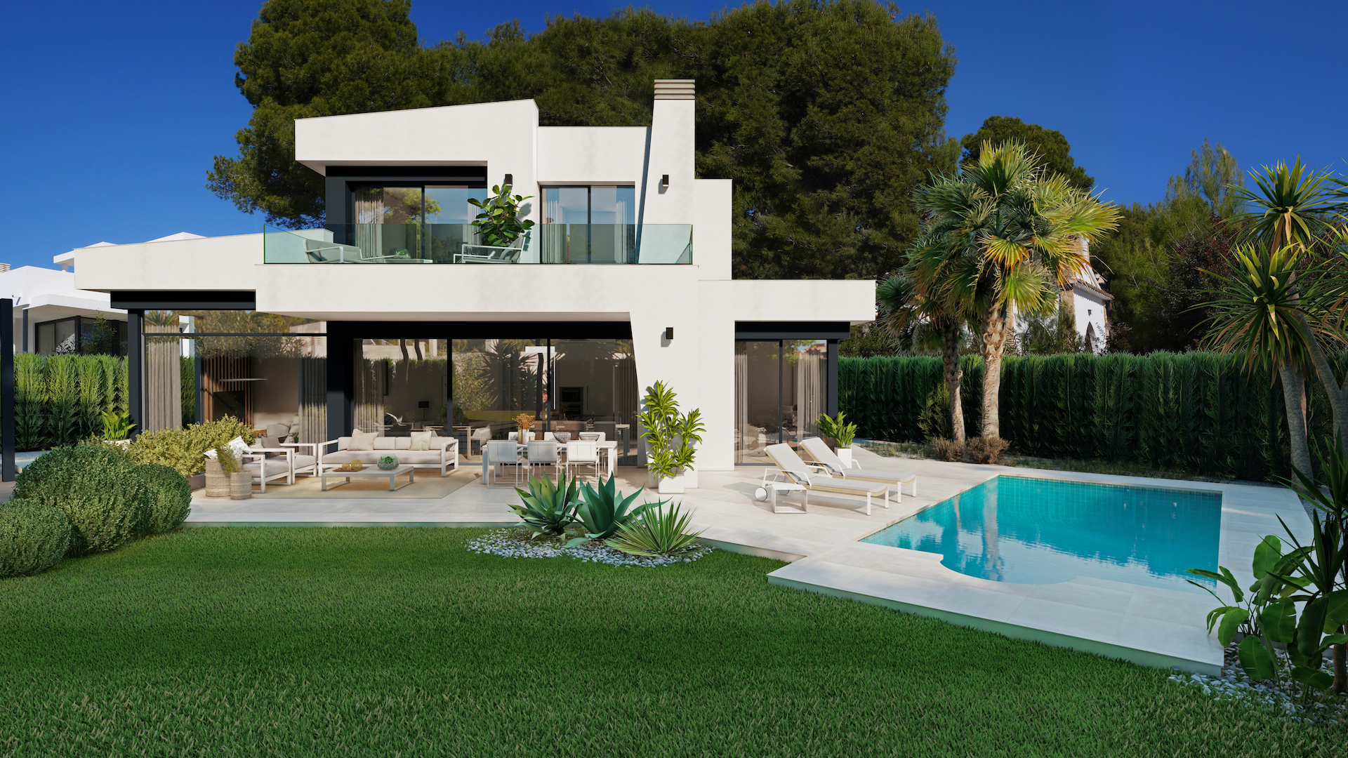 Nieuwbouw villa te koop in La Fustera Benissa, Costa Blanca