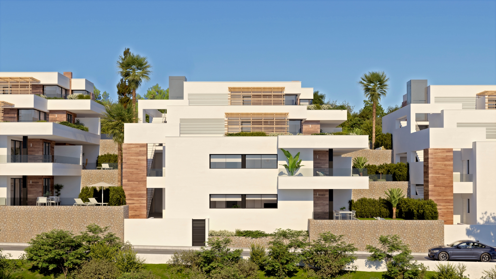 Modern stijl appartement in Montecala Gardens Cumbre del Sol Benitachell