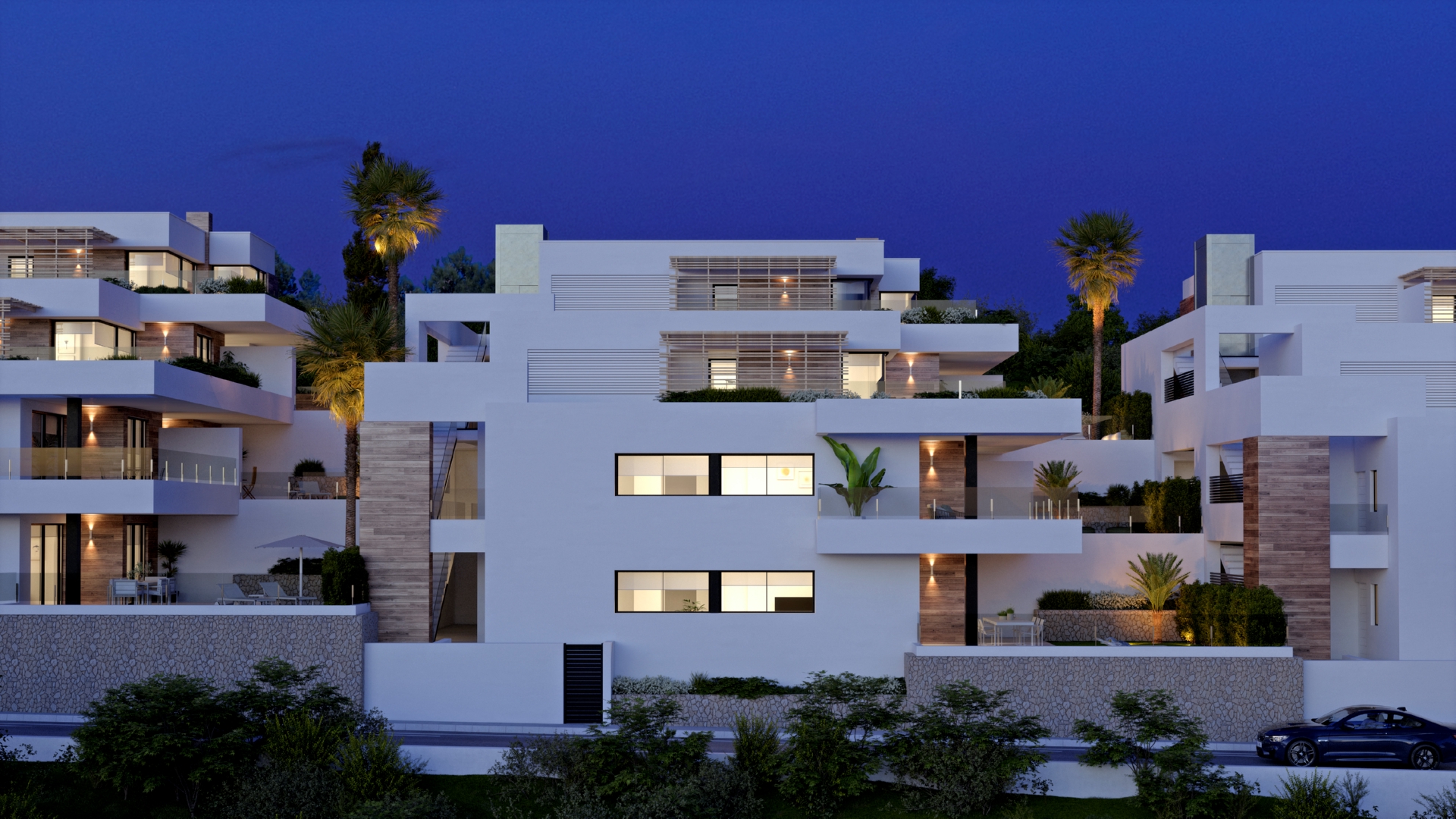Modern stijl appartement in Montecala Gardens Cumbre del Sol Benitachell