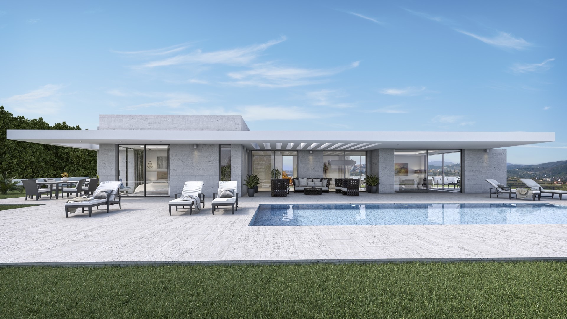 New build villa for sale in Villes del Vent Jávea, Costa Blanca