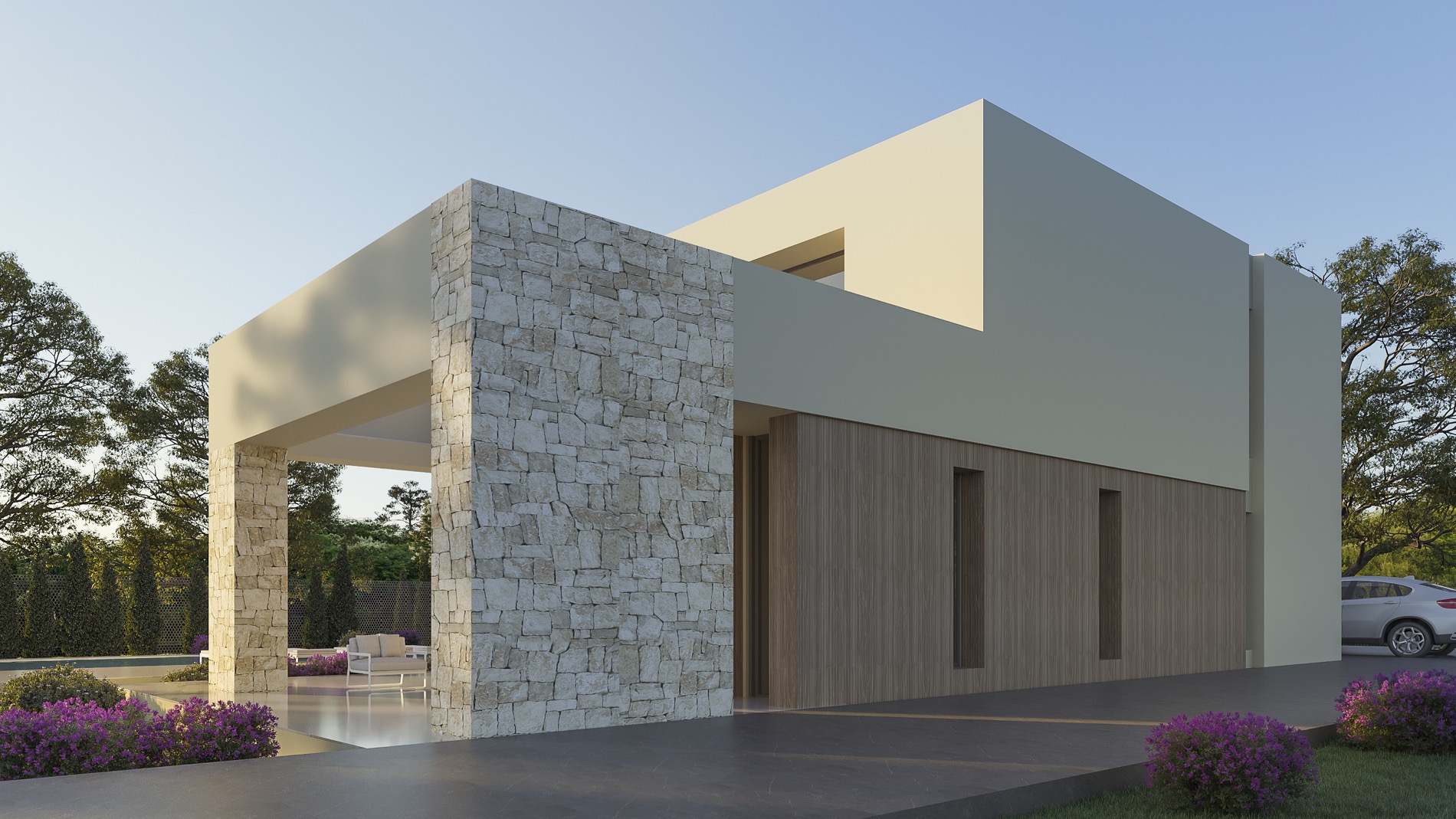 Modern style villa with building permit in La Cala Javea