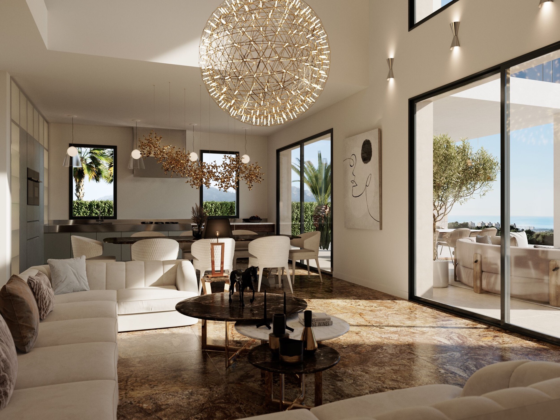 New build luxury villa for sale in Sea Hills Finestrat, Costa Blanca