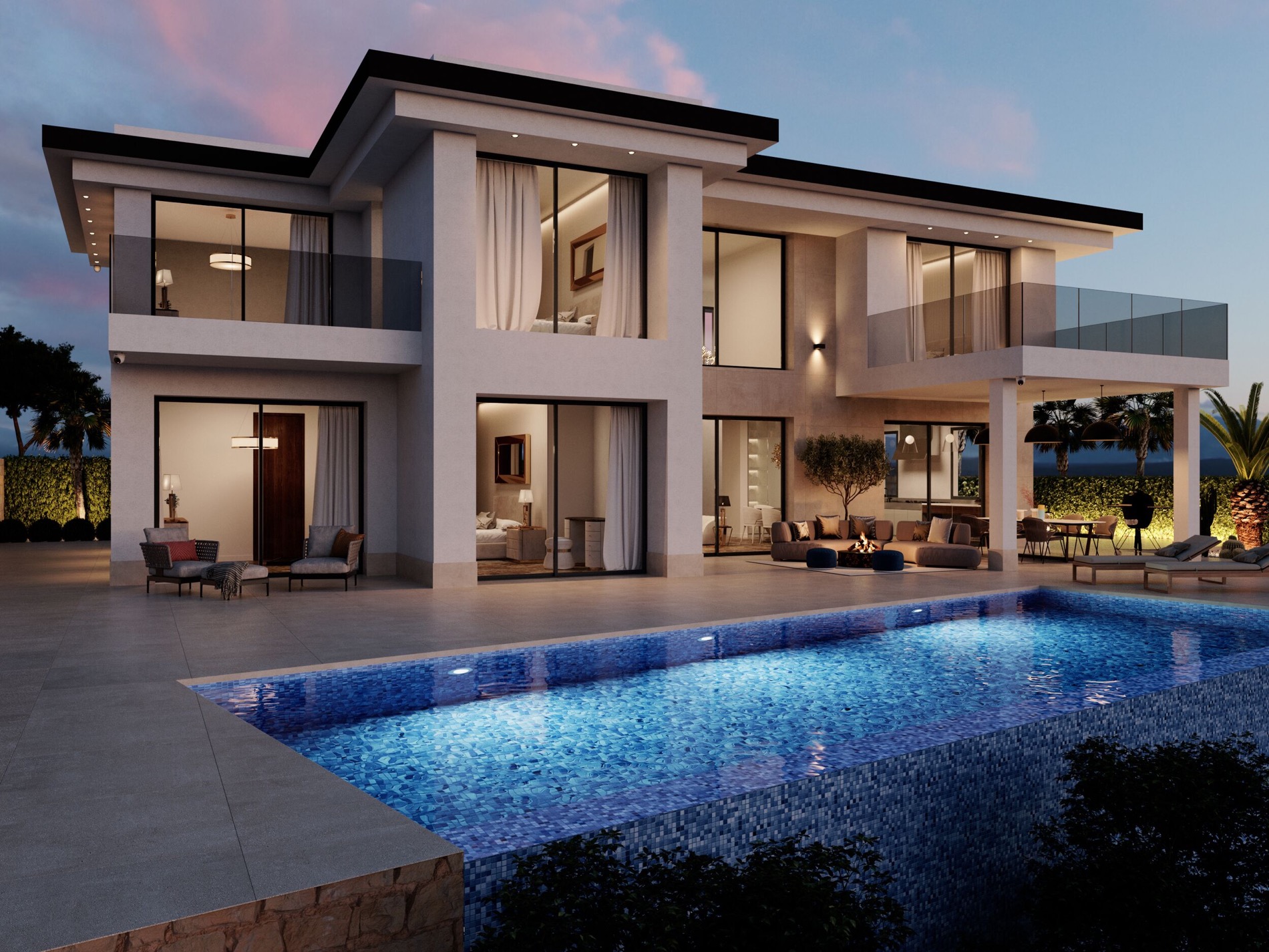 Nieuwbouw luxe villa te koop in Sea Hills Finestrat, Costa Blanca