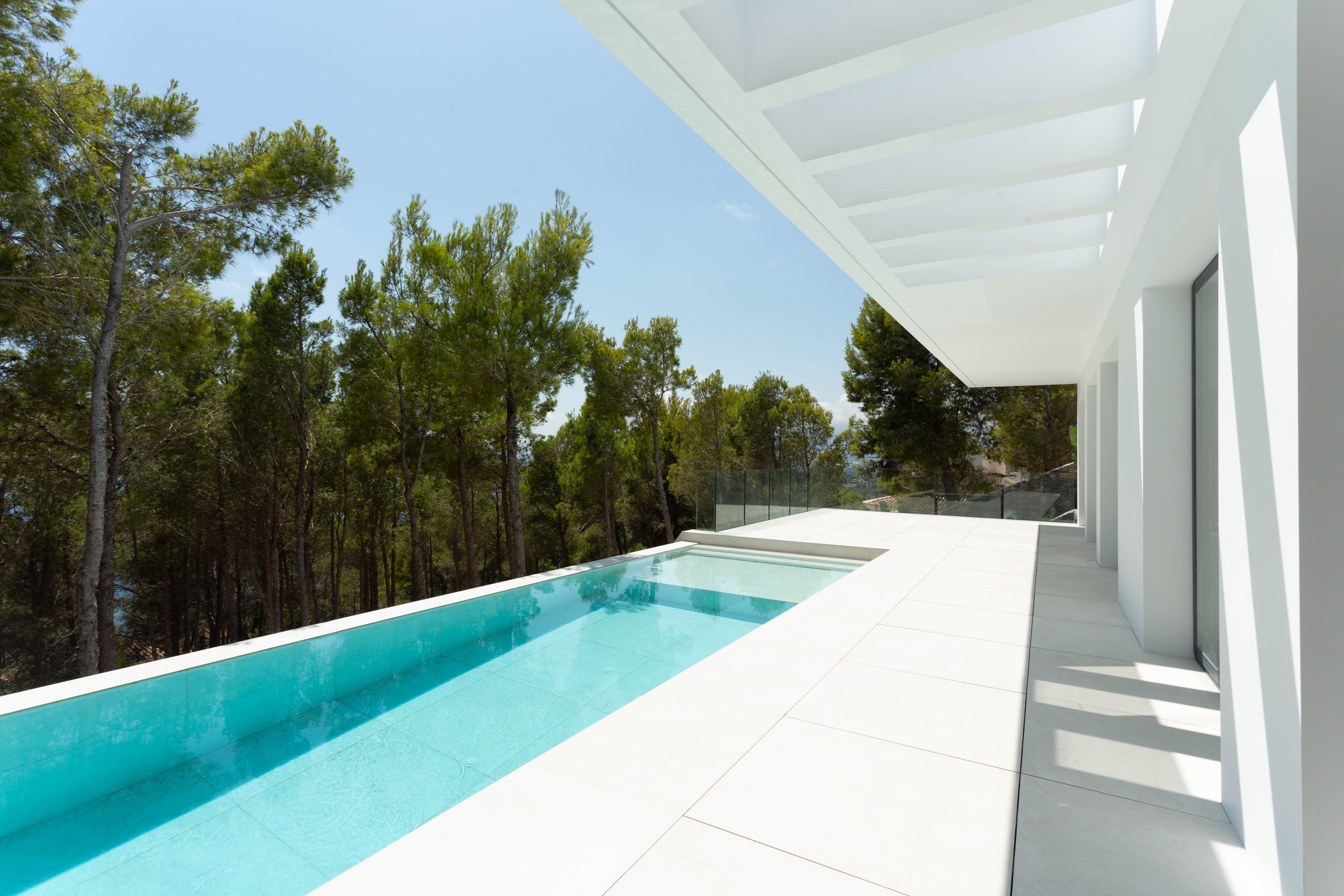 Moderne stijl villa met uitzicht op zee in Altea Hills